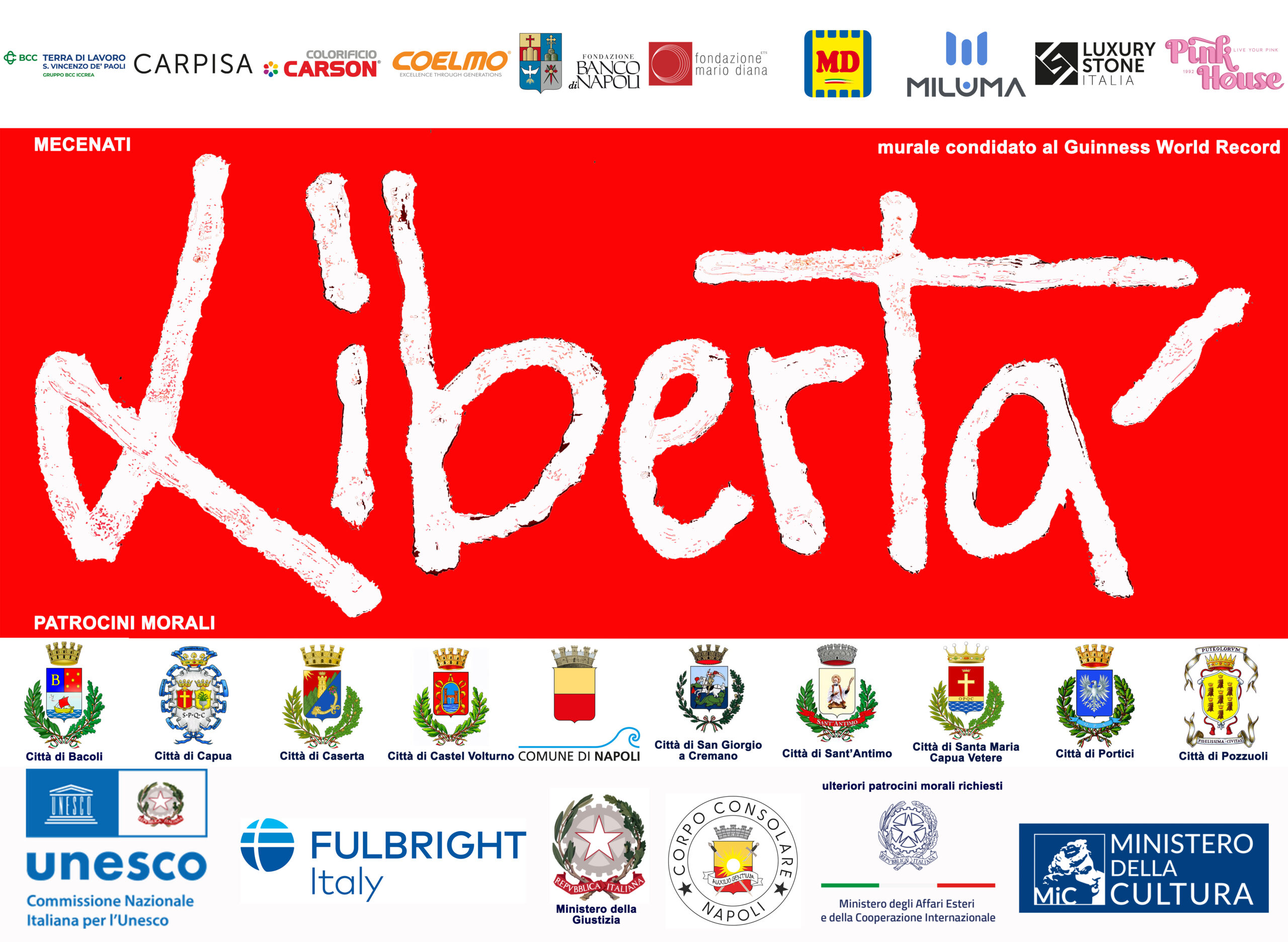 MURALE Libertà Mecenati e Patrocini